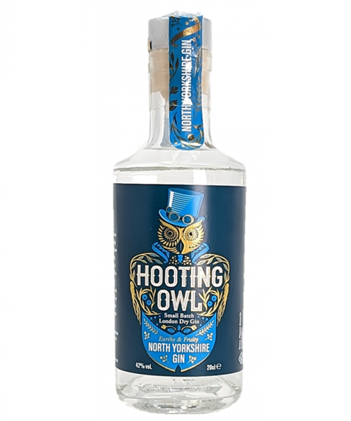 Hooting Owl North Yorkshire Gin 42% (20cl)  (9.50 Case Price)